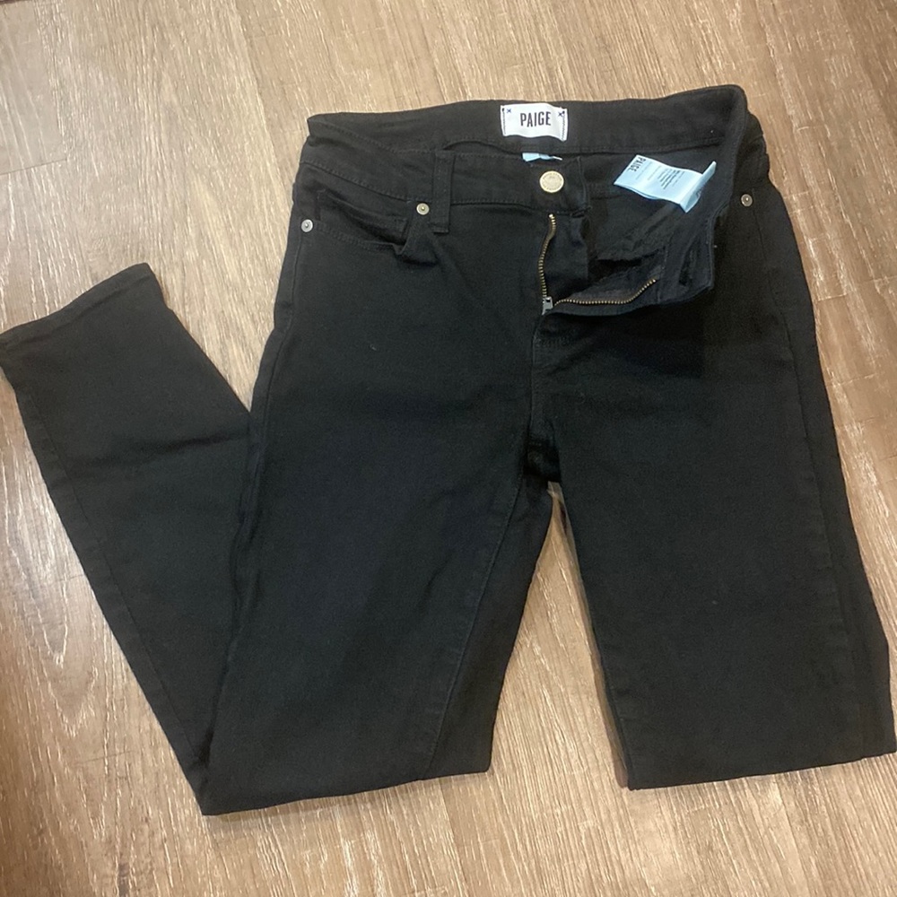 Paige Medura ankle black jean 27